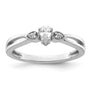 10kw Lab Grown Diamond VS/SI+ G+ Complete Promise Ring