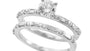EFFY 14K WHITE GOLD DIAMOND RING
