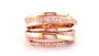 EFFY 14K ROSE GOLD DIAMOND RING
