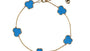 EFFY 14K YELLOW GOLD ,ENAMEL BRACELET