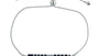 EFFY 14K WHITE GOLD DIAMOND,NATURAL SAPPHIRE BRACELET