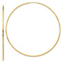 14k 1.20mm Polished Endless Tube Hoop Earrings