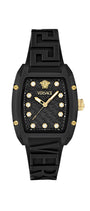44.8x36MM Black Ecoceramic Case Black Guilloché Dial Black Ecoceramic Strap