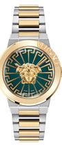 38MM TT IPYG/SS Case Green Matte Dial Gold/Silver Bracelet
