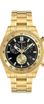 44MM IP Yellow Gold Case Black Sunray Dial Gold Bracelet
