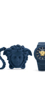 43MM Blue Case Blue Matte Dial Blue Silicone Strap