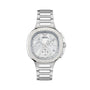 40MM Stainless Steel Case Silver Sunray Dial Silver Bracelet