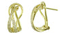 EFFY 14K YELLOW GOLD DIAMOND EARRINGS