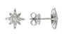 EFFY 925 SILVER DIAMOND EARRINGS