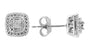 EFFY 925 SILVER DIAMOND EARRINGS