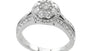 EFFY 14K WHITE GOLD DIAMOND RING