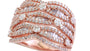 EFFY 14K ROSE GOLD DIAMOND RING