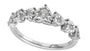 EFFY 14K WHITE GOLD DIAMOND RING