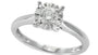 EFFY 14K WHITE GOLD DIAMOND RING
