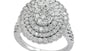 EFFY 14K WHITE GOLD DIAMOND RING