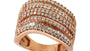 EFFY 14K ROSE GOLD DIAMOND RING