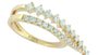 EFFY 14K YELLOW GOLD DIAMOND RING