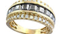 EFFY 14K YELLOW GOLD DIAMOND RING