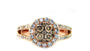 EFFY 14K WHITE GOLD DIAMOND RING