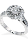 Effy 14K White Gold Diamond Ring