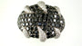 EFFY 18K WHITE GOLD DIAMOND,BLACK DIAMOND, RING
