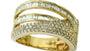 EFFY 14K YELLOW GOLD DIAMOND RING
