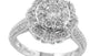 EFFY 14K WHITE GOLD DIAMOND RING