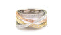 EFFY 14K WHT/YEL/PNK DIAMOND RING