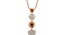EFFY 14K ROSE GOLD DIAMOND NECKLACE