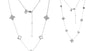 EFFY 14K WHITE GOLD DIAMOND NECKLACE
