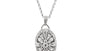 EFFY 14K WHITE GOLD DIAMOND NECKLACE
