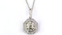 EFFY 14K WHITE GOLD DIAMOND PENDANT