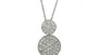 EFFY 14K WHITE GOLD DIAMOND PENDANT