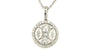EFFY 18K WHITE GOLD DIAMOND PENDANT