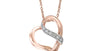 EFFY 14K ROSE GOLD DIAMOND PENDANT