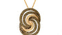EFFY 14K ROSE GOLD DIAMOND,ESPRESSO DIAMOND, PENDANT