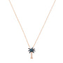 Effy 14K Rose Gold Diamond, Blue Diamond, Pendant