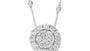 EFFY 14K WHITE GOLD DIAMOND PENDANT