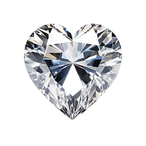 Heart Cut Diamonds & Gemstones
