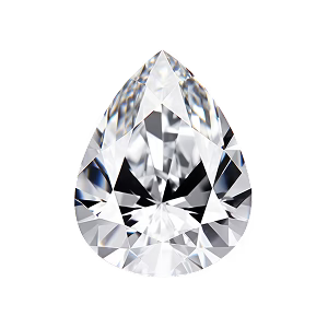 Pear Cut Diamonds & Gemstones