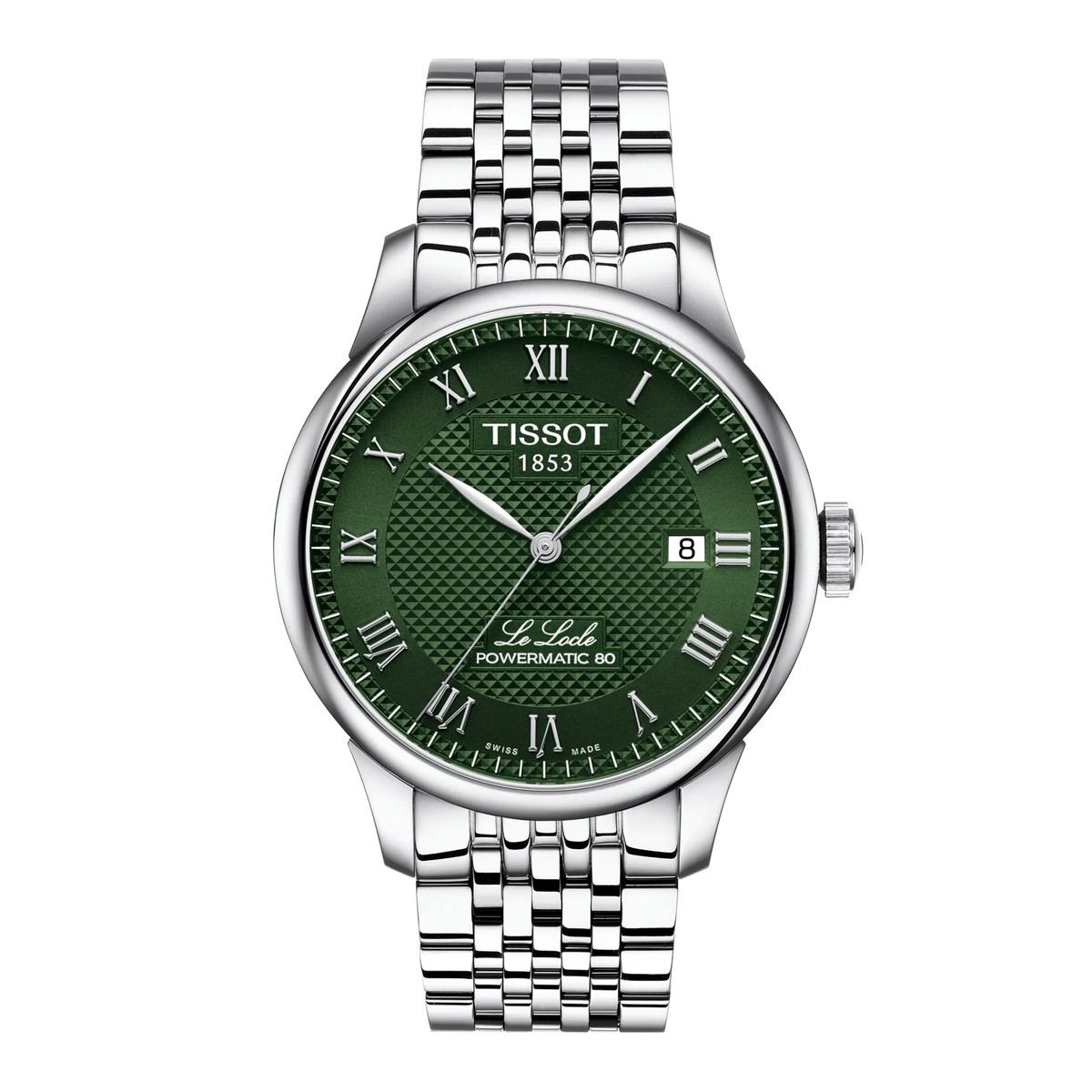 Tissot Le Locle 39.3mm T006.407.11.093.00 — detail view