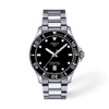 Black dial · Grey bracelet
