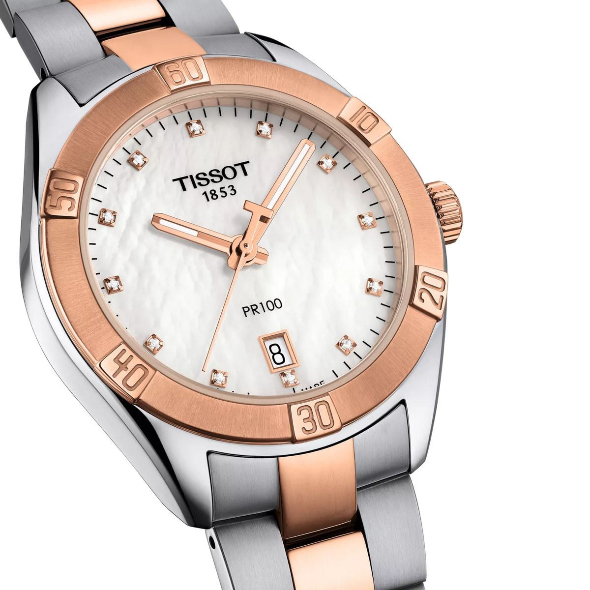 Tissot PR 100 Sport Chic 36mm T101.910.22.116.00 — detail view
