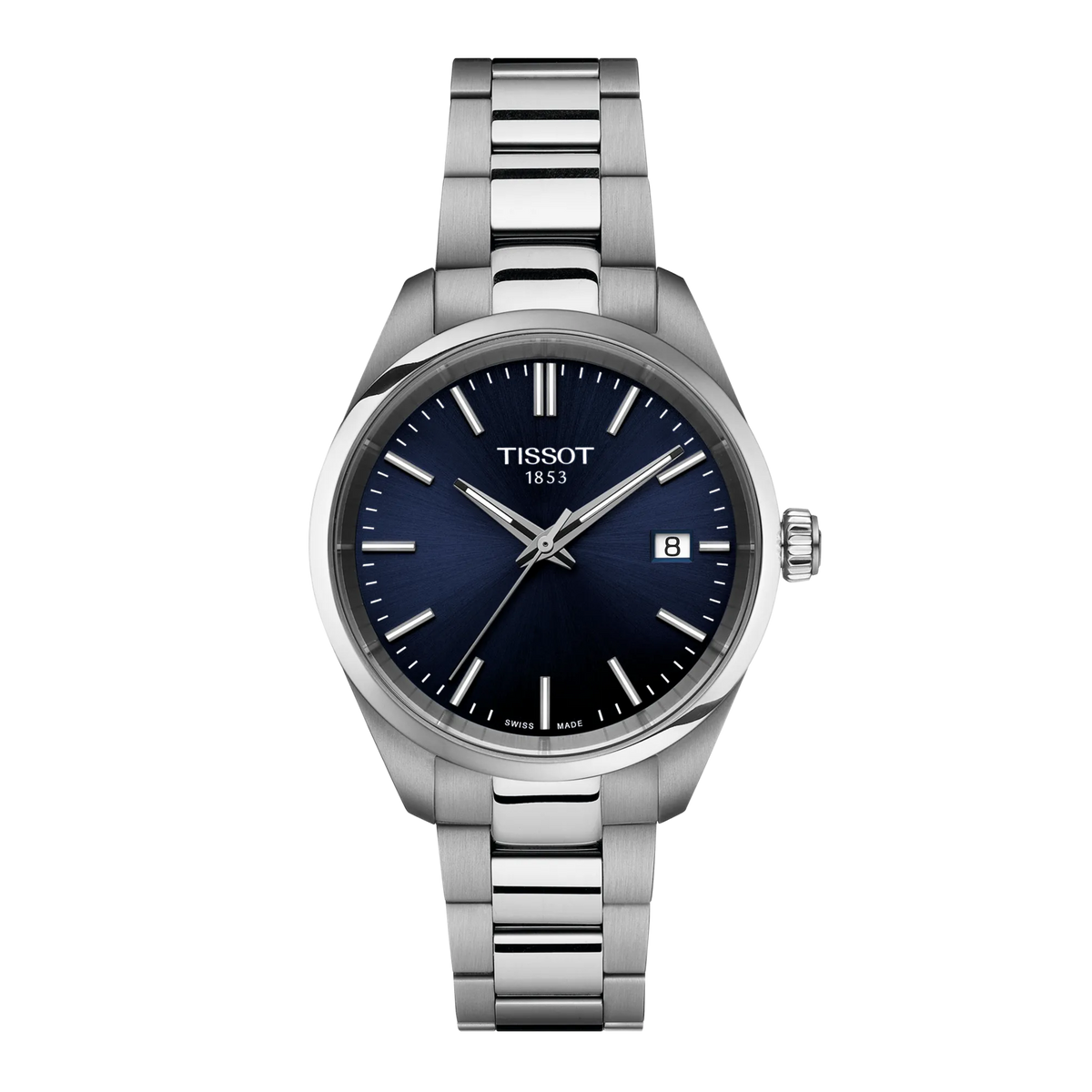 Tissot PR 100 34mm T150.210.11.041.00 — detail view