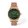Green dial · Rose Gold bracelet