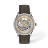 Ivory dial · Green strap