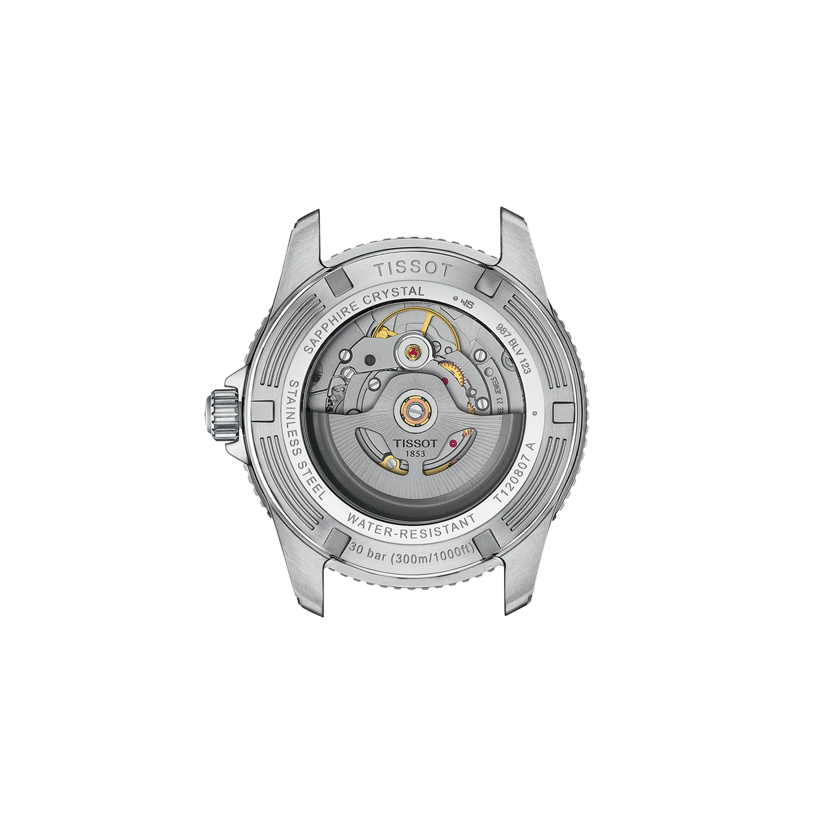 Tissot Seastar 1000 40mm T120.807.11.091.00 — detail view