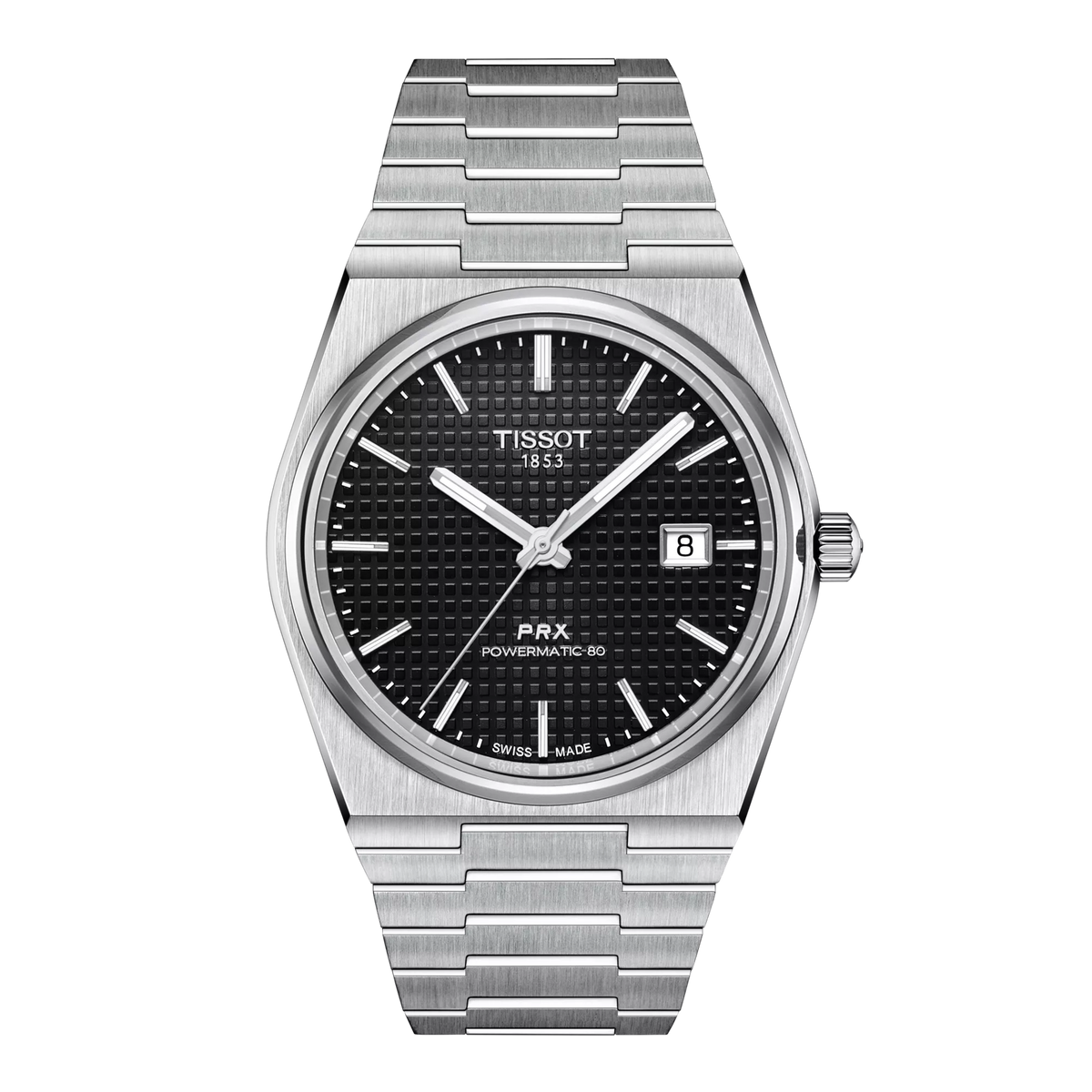 Tissot PRX 40mm T137.407.11.051.00 — detail view