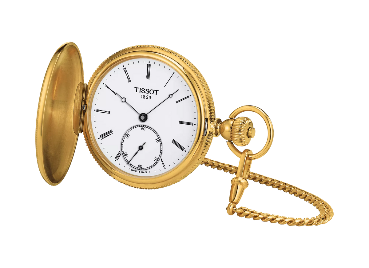 Tissot Savonnette 48.5mm T867.405.39.013.00 — detail view