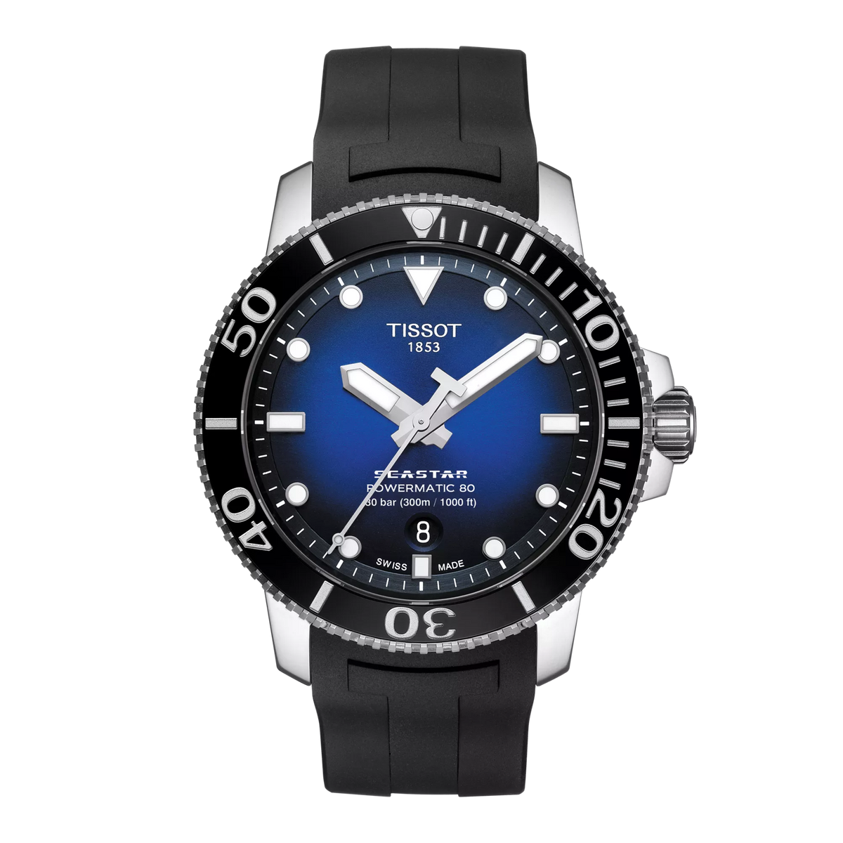 Tissot Seastar 1000 43mm T120.407.17.041.00 — detail view